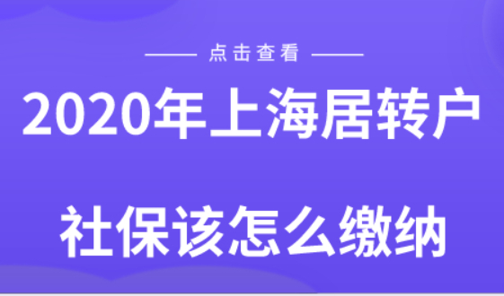 2020年上海居转户社保该怎么缴纳